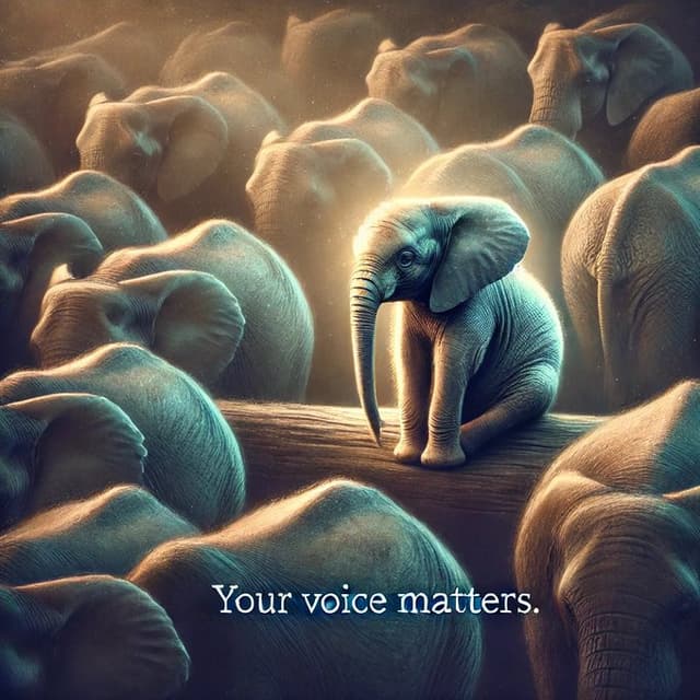 For years, I felt like my voice didn’t matter. Like I was talking, but no one really heard me. If you’ve ever felt this way, tell me your story.